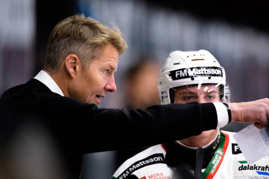 Moras tränare Johan Hedberg