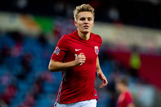 Martin Ødegaard of Norway