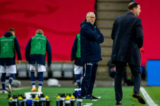 Lars Lagerbäck, head coach of Norway