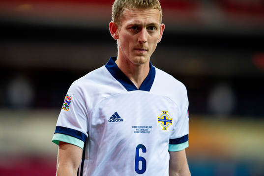 George Saville of Northern Ireland