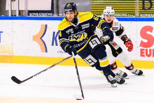 s Eric Martinsson och Malmö Redhawks Fredrik Händemark