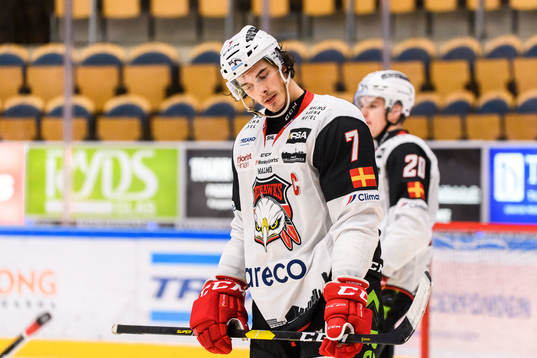 Malmö Redhawks Oliver Lauridsen deppar
