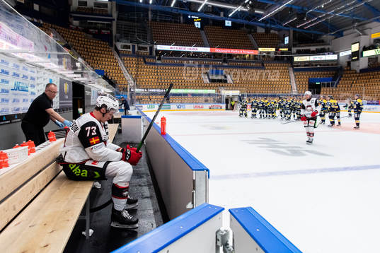 Malmö Redhawks Christoffer Forsberg deppar