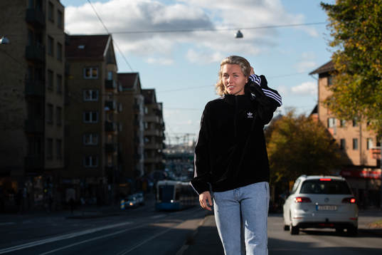 Göteborgs målvakt Jennifer Falk