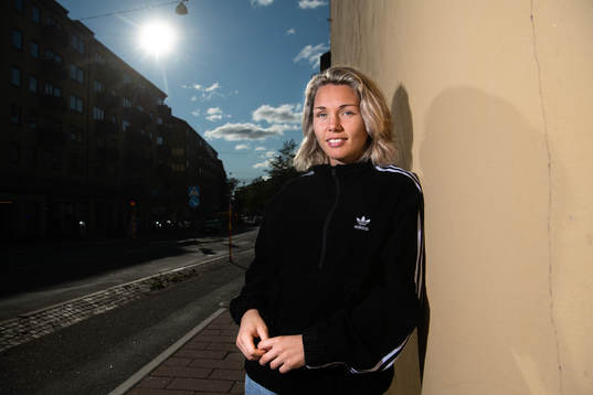 Göteborgs målvakt Jennifer Falk