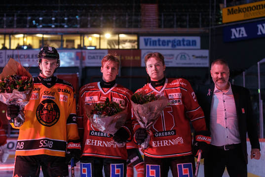 Luleås Noel Gunler, Örebros Filip Barklund och Linus