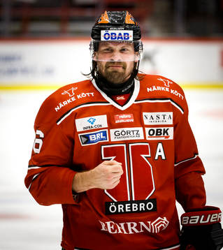 Örebros Stefan Warg deppar