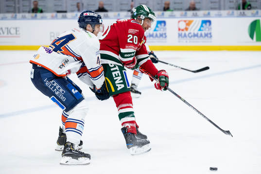 Växjös Peter Andersson och Frölundas Joel Lundqvist