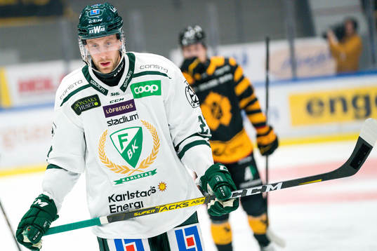 Färjestads Per Åslund deppar