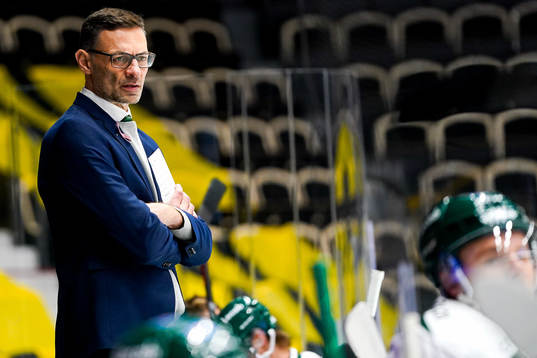Färjestads assisterande tränare Peter Popovic