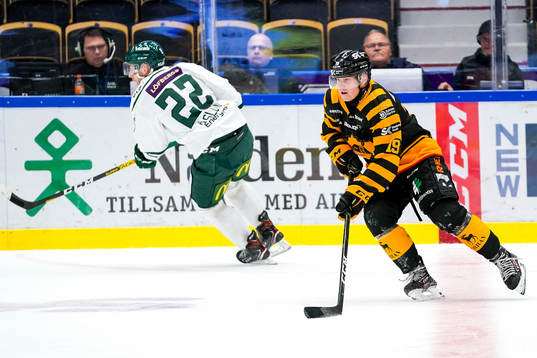 Skellefteås Tuomas Kiiskinen och Färjestads Per Åslund