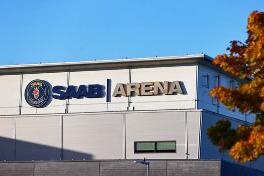 SAAB Arena före ishockeymatchen i SHL mellan Linköping