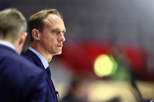 Djurgårdens assisterande tränare Mikael Håkanson deppar