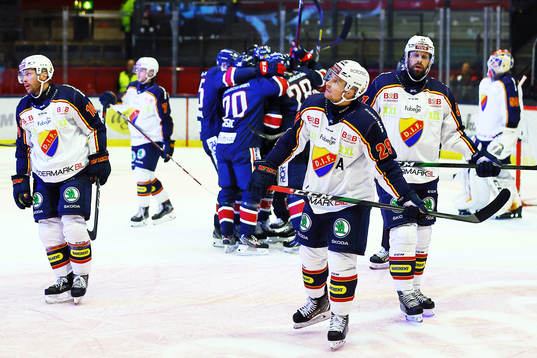 Djurgårdens spelare deppar