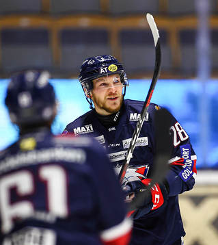 Linköpings Jaakko Rissanen jublar