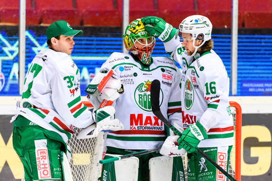 Rögles målvakt Johan Gustafsson, målvakt Christoffer