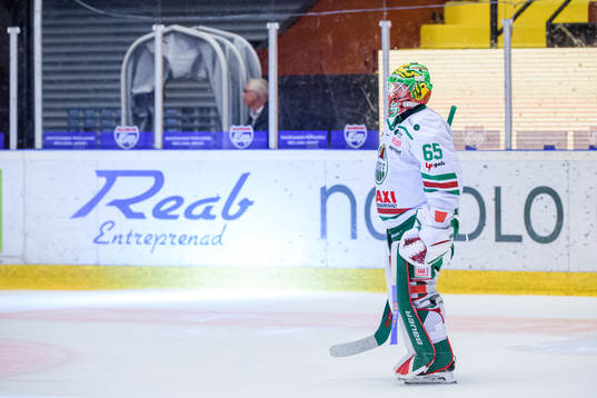 Rögles målvakt Christoffer Rifalk deppar