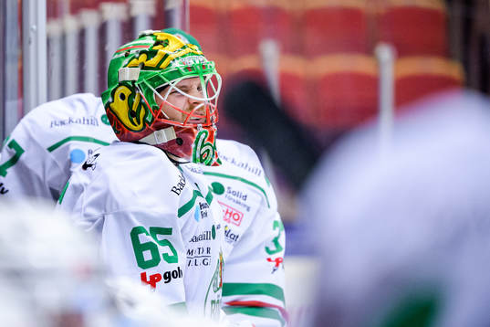 Rögles målvakt Christoffer Rifalk deppar