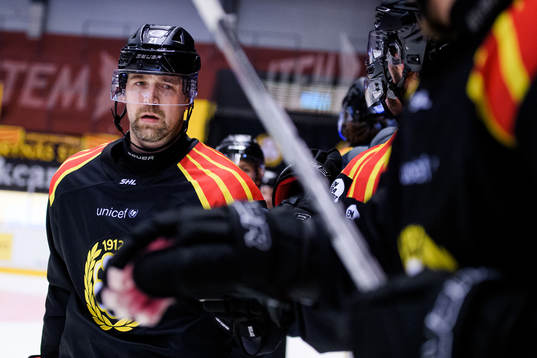 Brynäs Patrik Berglund jublar