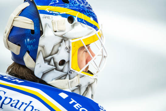 Leksands målvakt Axel Brage