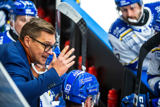Leksands tränare Björn Hellkvist