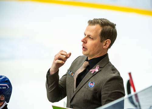 Oskarshamns tränare Martin Filander