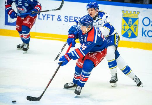 Oskarshamns Kim Strömberg och Leksands Martin Karlsson