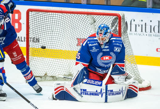 Oskarshamns målvakt Joe Cannata