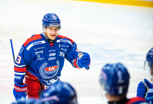 Oskarshamns Filiph Engsund jublar