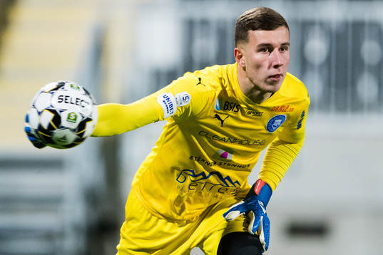 Akropolis målvakt Samuel Brolin