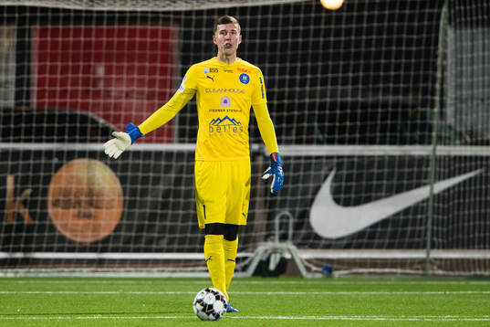 Akropolis målvakt Samuel Brolin
