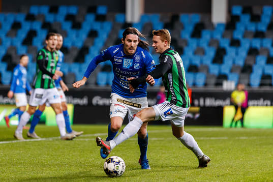 Norrbys Nino Osmanagic och GAIS Julius Lindberg