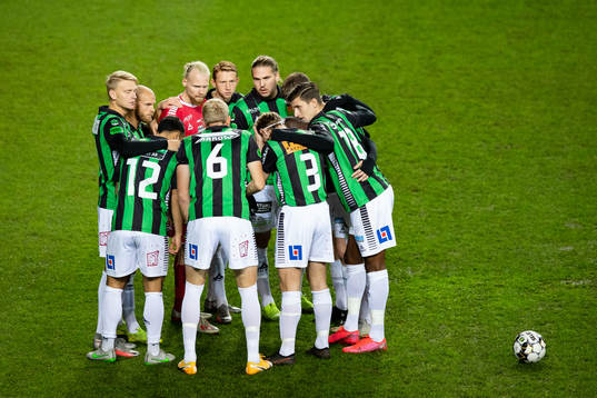 GAIS samlade innan fotbollsmatchen i Superettan  mellan