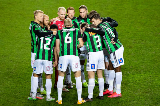GAIS samlade innan fotbollsmatchen i Superettan  mellan