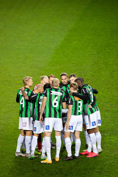 GAIS samlade innan fotbollsmatchen i Superettan  mellan