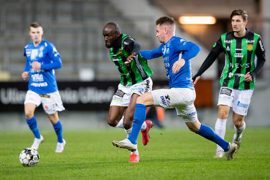 GAIS Boris Lumbana och Norrbys Rasmus Örqvist
