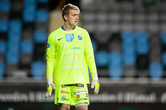 Norrbys målvakt Tim Svensson Lillvik