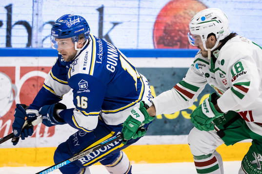 Leksands Daniel Gunnarsson och Rögles Dennis Everberg