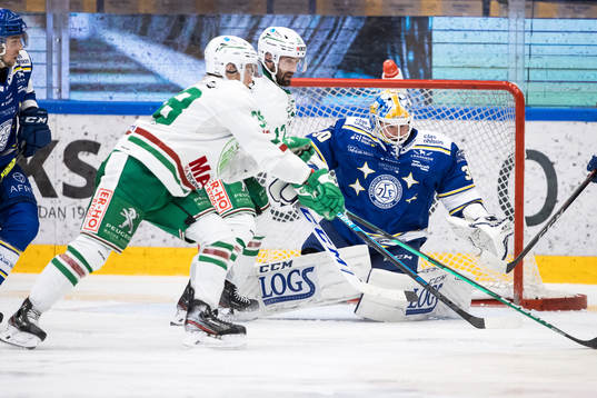 Leksands målvakt Janne Juvonen