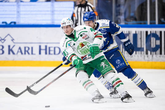 Rögles Olli Palola och Leksands Jonas Ahnelöv