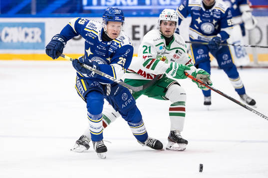 Leksands Emil Heineman och Rögles Nils Höglander