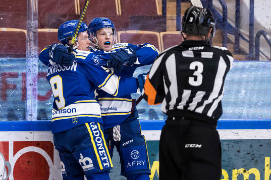 Leksands Emil Heineman jubel
