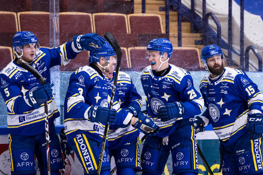 Leksands Emil Heineman jubel