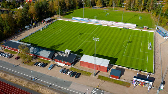 Exteriör vy över Vittsjö IP