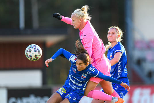 Rosengårds Caroline Seger mot Vittsjös Lisa Klinga