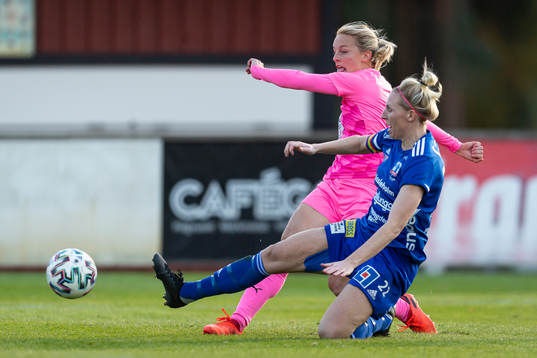 Rosengårds Mimmi Larsson mot Vittsjös Sandra Adolfsson