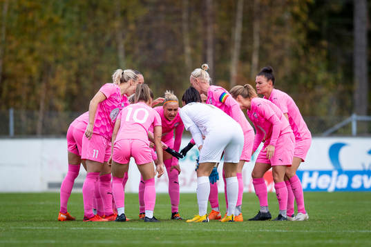 Rosengårds spelare samlas