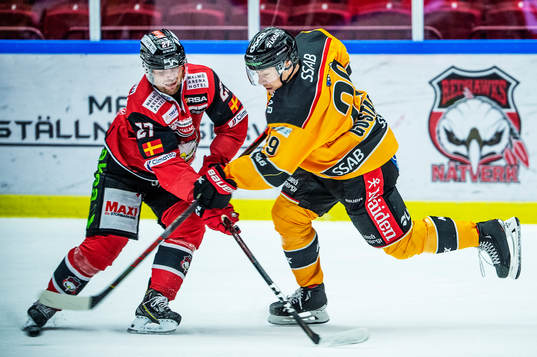 Malmö Redhawks Pontus Westerholm mot Luleås Erik