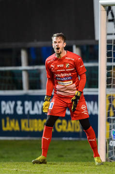 Ljungskiles målvakt Erik Dahlin