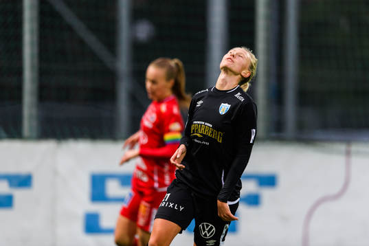 Göteborgs Rebecka Blomqvist deppar